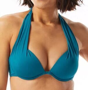 Coco Reef Teal Cove Cameo Underwire Bikini Top 16 40D NWT